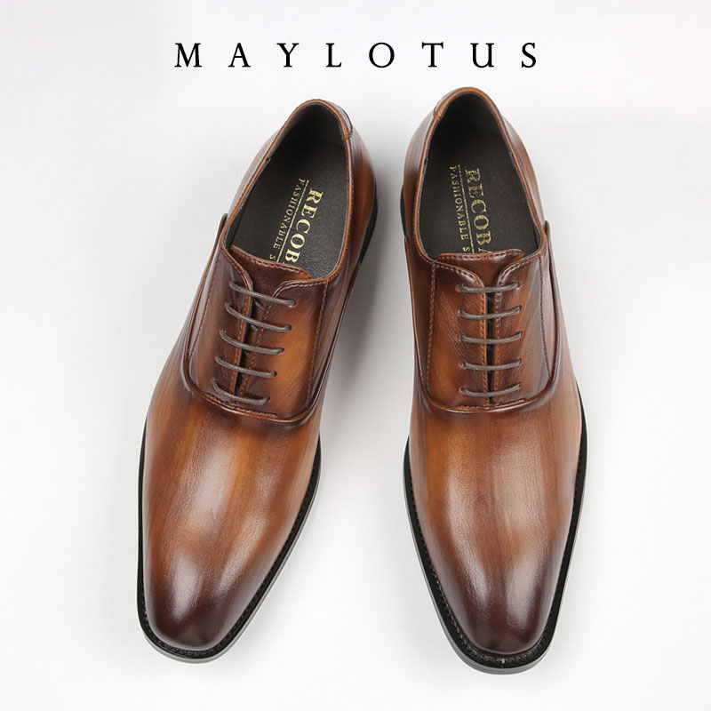 Men Shoes For Wedding - Sepatu Pria Kulit Asli Mewah Sepatu