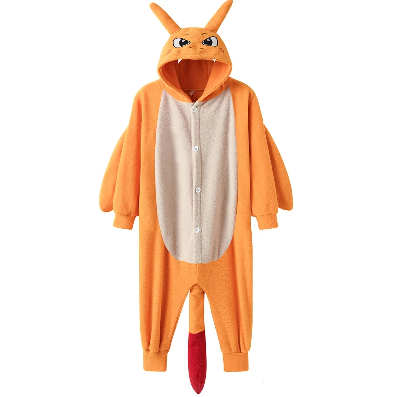 Men Shoes Japan - Piyama Kostum Cosplay Onesie Charizard untuk