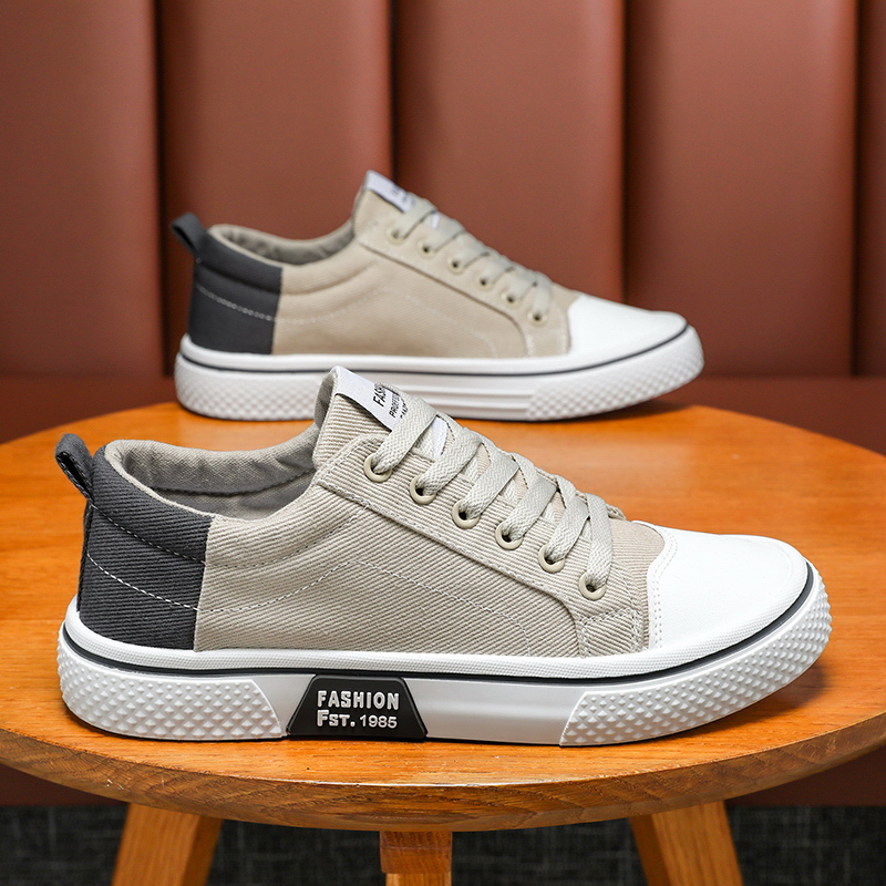 Men'S Shoes Comfortable Walking - Sepatu Sneakers Kanvas Klasik Pria, Ringan,