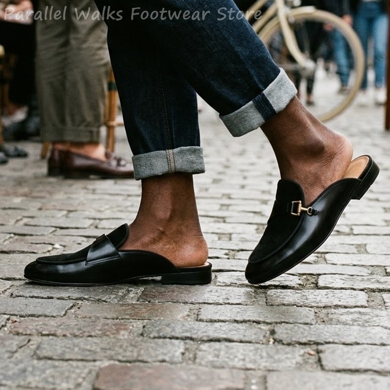 Men'S Shoes Smart - Sepatu Loafer Pria Kasual Elegan Bahan