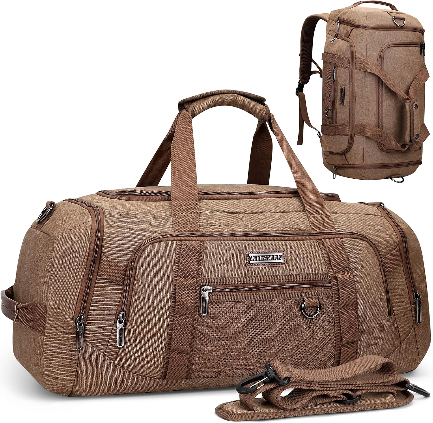 Men'S Shoes For Gym - Tas Duffle Kanvas untuk Pria 3