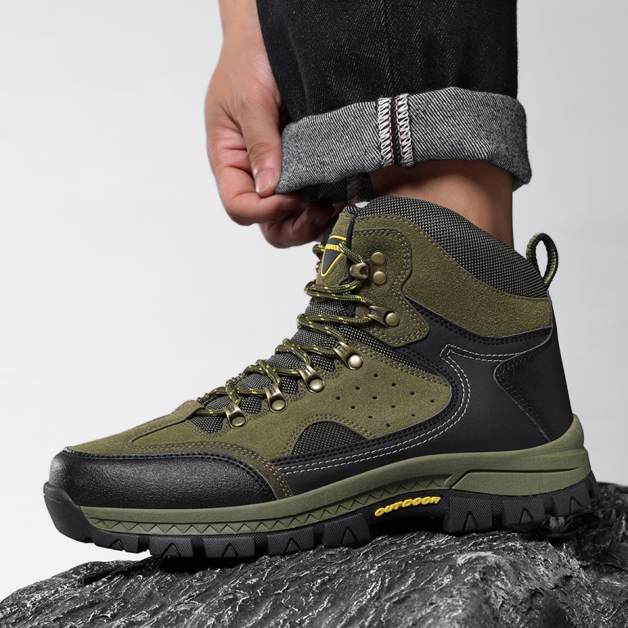 Men'S Shoes Comfortable Walking - Sepatu Bot Pria, Sepatu Hiking Nyaman,