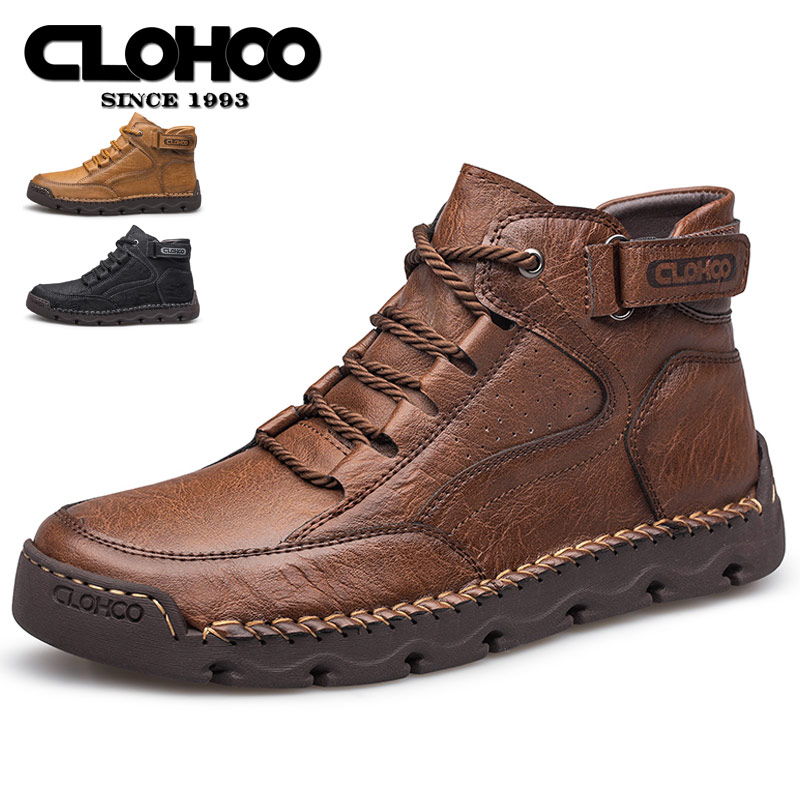 Men'S Shoes Hush Puppies - Sepatu Pria Jahitan Tangan CLOHOO, Sepatu