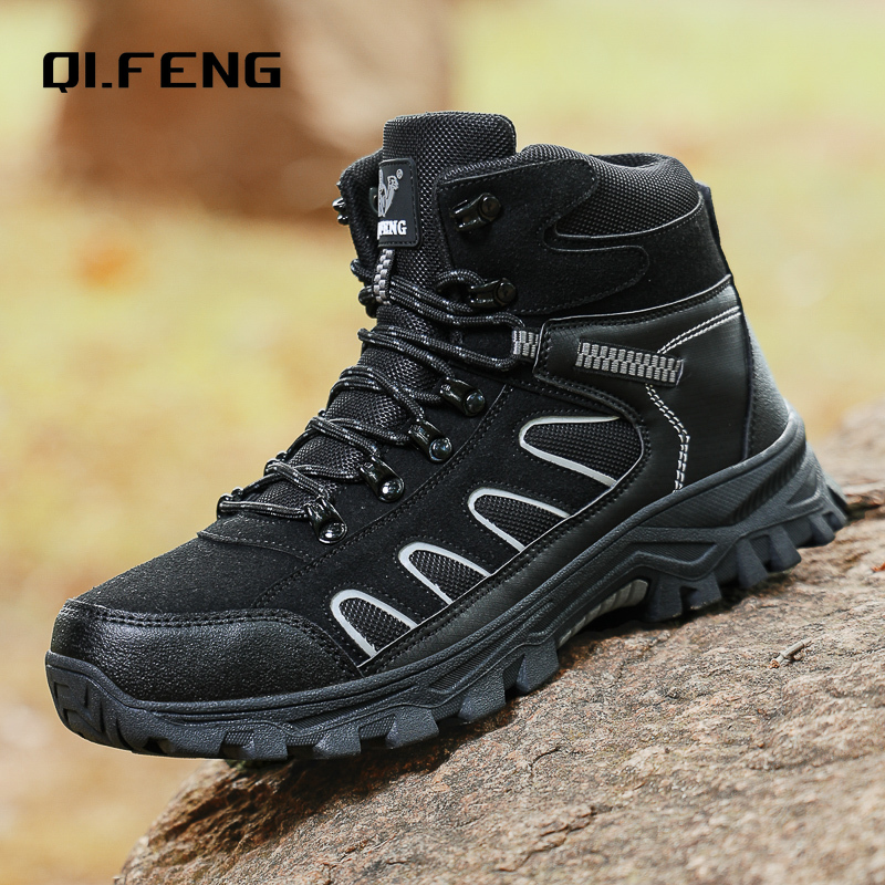 Winter Boot Insulated - Sepatu Bot Tinggi Pria Ukuran Besar