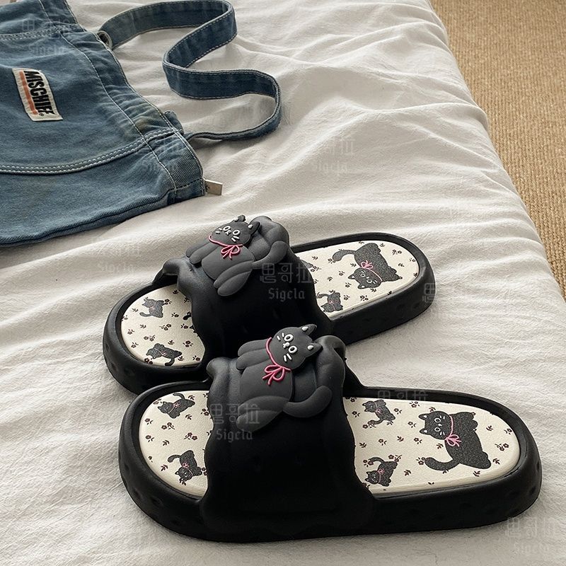 Men'S Shoes In Style - Sandal Wanita Beruang Lucu Motif Sandal