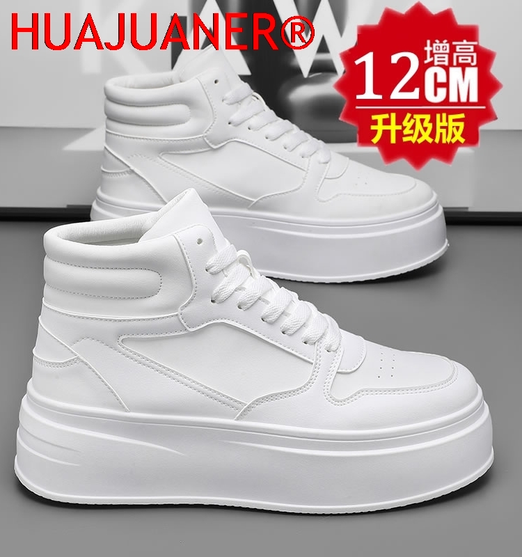 Men'S Shoes Hush Puppies - Sepatu Pria High-Top Kulit, Sepatu Olahraga