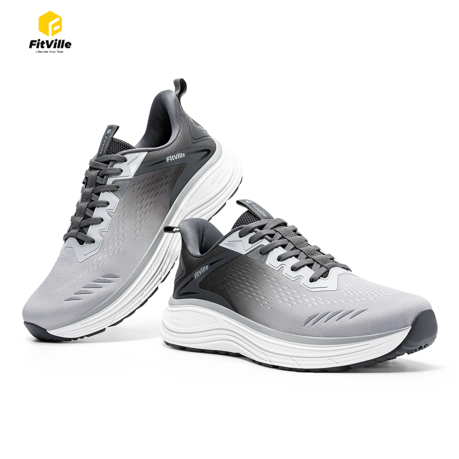 Men'S Shoes For Gym - Sepatu Sneakers Pria FitVille Extra Wide