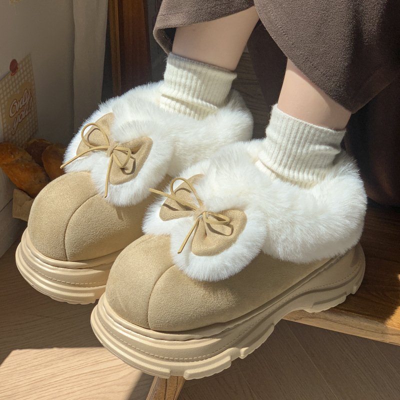 Sepatu Rumah Bulu Imitasi Hang - Winter Boot Insulated ulasan dan harga