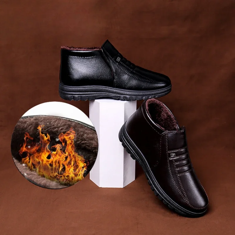 Sepatu bot kulit kasual pria,  - Men'S Shoes Hush Puppies ulasan dan harga
