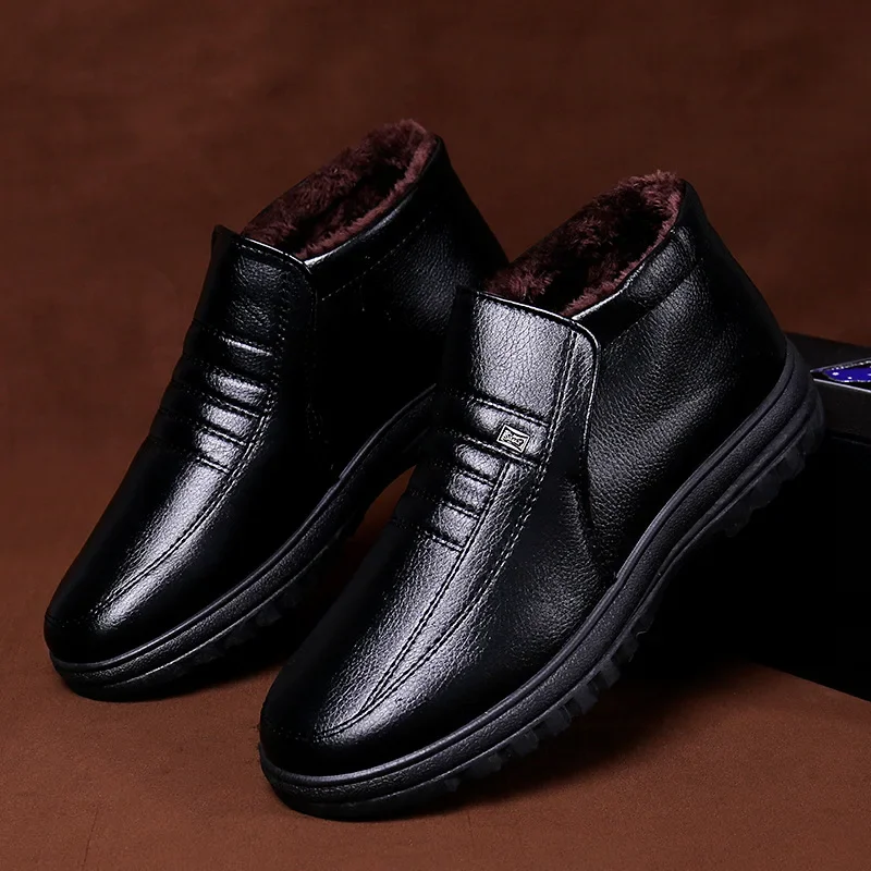 Sepatu bot kulit kasual pria,  - Men'S Shoes Hush Puppies ulasan dan harga