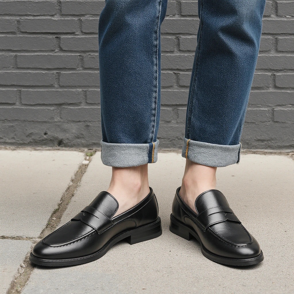 Sepatu Loafer Pria Hitam Klasi - Men'S Shoes Hush Puppies ulasan dan harga