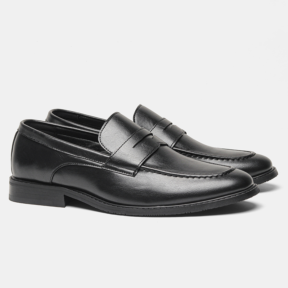 Sepatu Loafer Pria Hitam Klasi - Men'S Shoes Hush Puppies ulasan dan harga