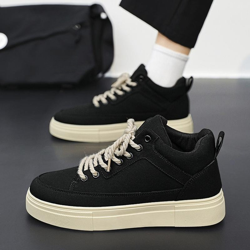 Sepatu Kanvas Pria High Top So - Men'S Shoes Height Increase ulasan dan harga