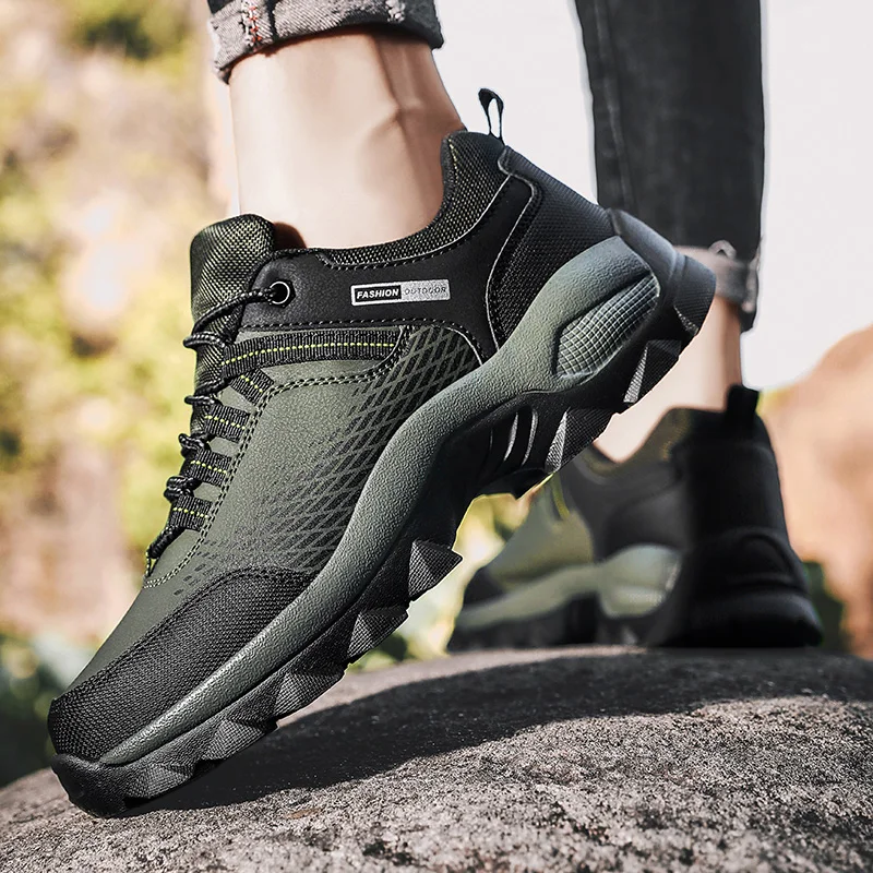 Sepatu Bot Pria Baru Sepatu Ka - Men'S Shoes Comfortable Walking ulasan dan harga
