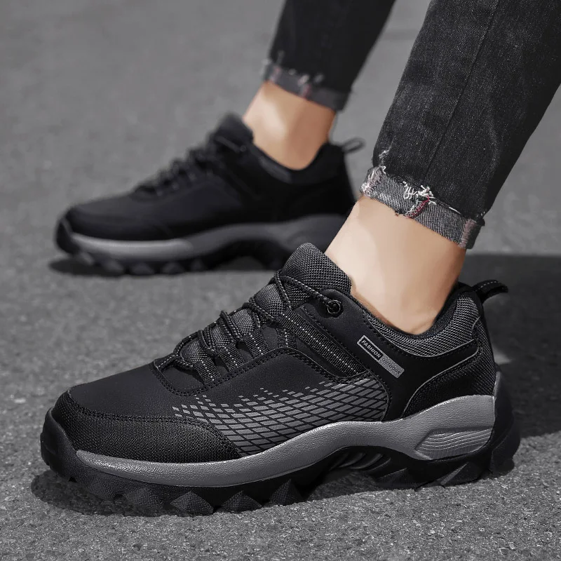 Sepatu Bot Pria Baru Sepatu Ka - Men'S Shoes Comfortable Walking ulasan dan harga