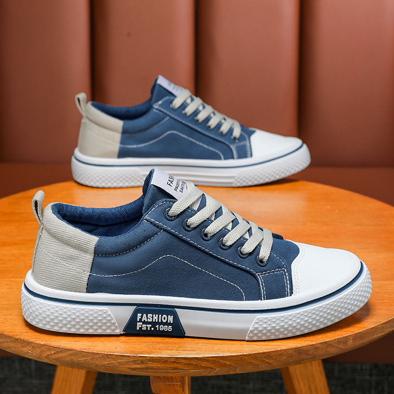 Sepatu Sneakers Kanvas Klasik  - Men'S Shoes Comfortable Walking ulasan dan harga