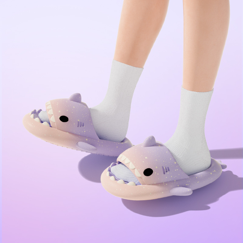 Sandal Hiu Kartun Lucu untuk W - Men'S Shoes In Style ulasan dan harga