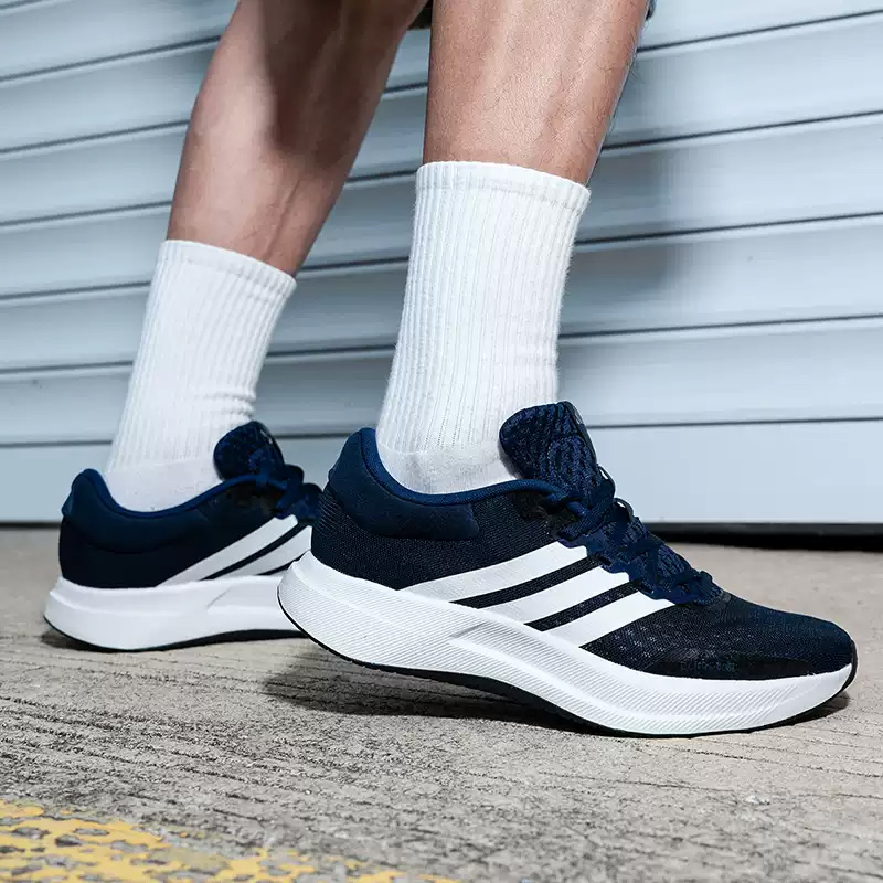 Sepatu Lari Pria Adidas Biru T - Men'S Shoes Half Cut ulasan dan harga