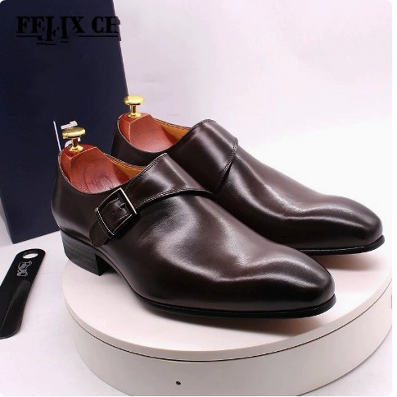 Sepatu Bisnis Formal Kopi Hita - Men Shoes For Wedding ulasan dan harga