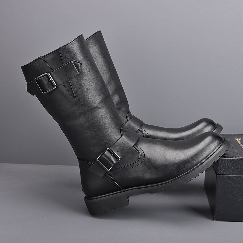 Sepatu bot motor tinggi gaya I - Men Shoes Trends ulasan dan harga