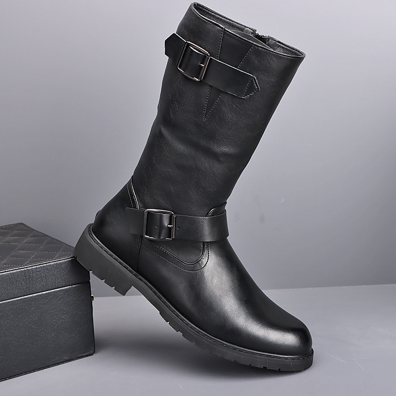 Sepatu bot motor tinggi gaya I - Men Shoes Trends ulasan dan harga