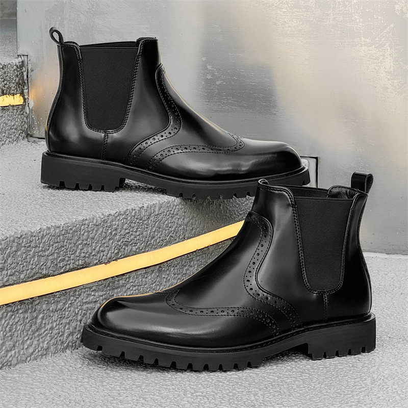 Sepatu bot chelsea pria ukuran - Men'S Shoes Brogues ulasan dan harga