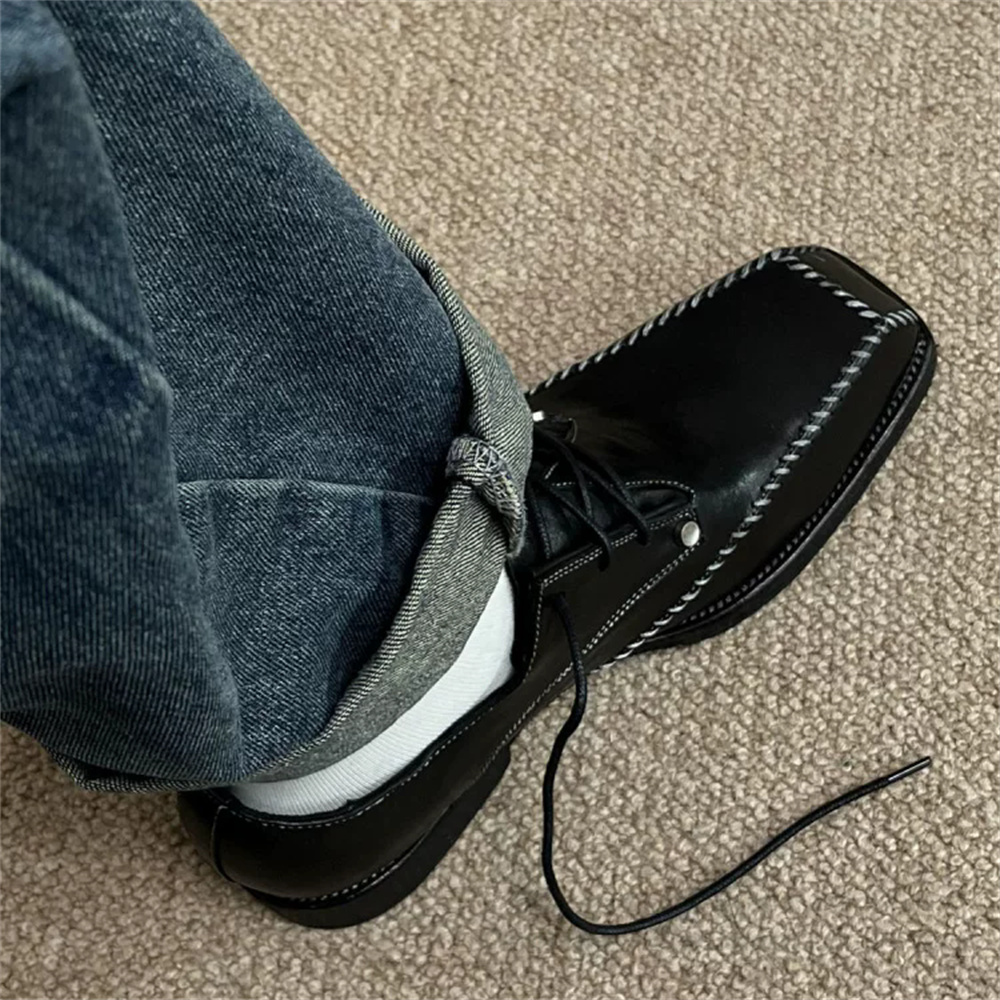 Sepatu Derby Pria Gaya Inggris - Men Shoes For Wedding ulasan dan harga