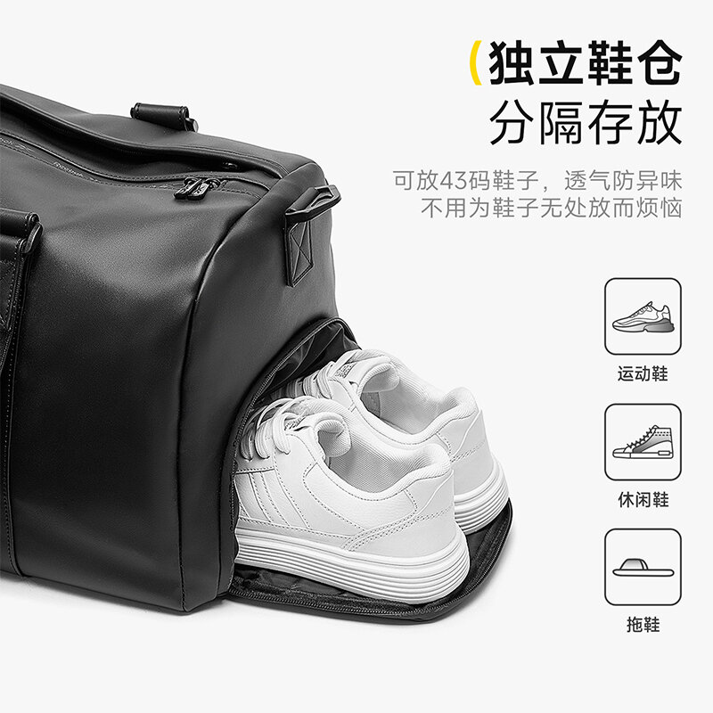 Tas Duffel Kulit PU Besar Unis - Men Shoes Reebok ulasan dan harga