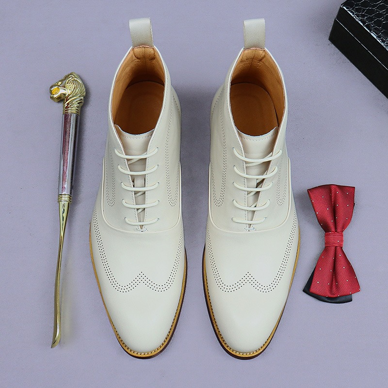 Sepatu Chelsea Kulit Asli Pria - Men'S Shoes Brogues ulasan dan harga