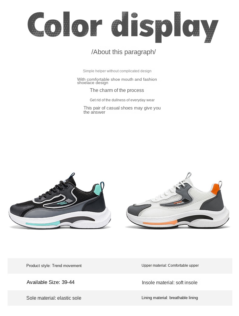 Sepatu Lari Pria Bantalan Empu - Men'S Shoes Height Increase ulasan dan harga
