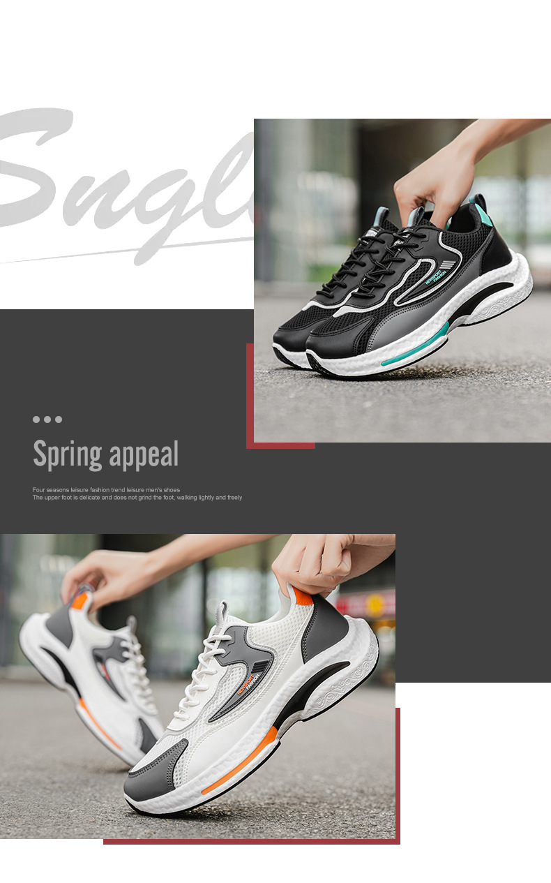 Sepatu Lari Pria Bantalan Empu - Men'S Shoes Height Increase ulasan dan harga