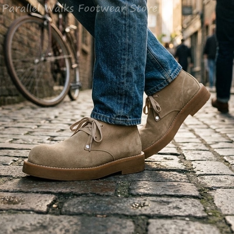 Sepatu Bot Pria Klasik Bahan S - Men'S Shoes Smart ulasan dan harga