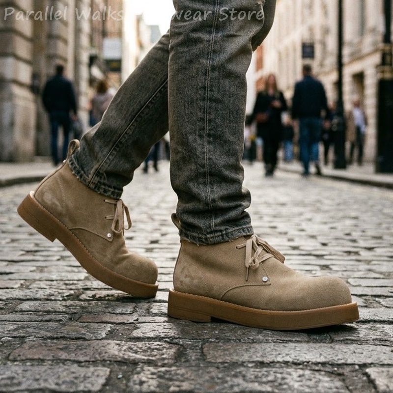Sepatu Bot Pria Klasik Bahan S - Men'S Shoes Smart ulasan dan harga