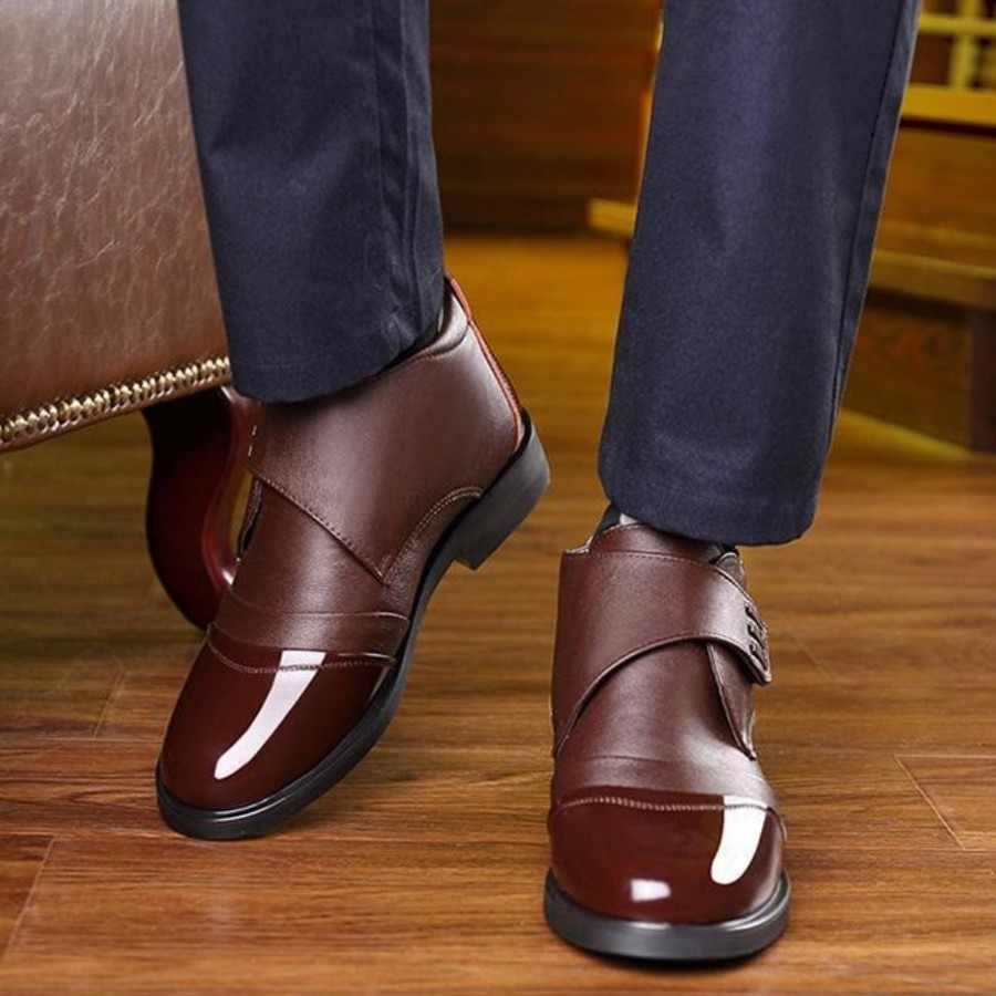 Sepatu Bot Chelsea Pria Berlap - Men Shoes For Wedding ulasan dan harga