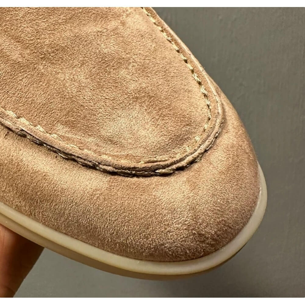 Sepatu Loafer Kasual Suede Bei - Men'S Shoes Smart ulasan dan harga