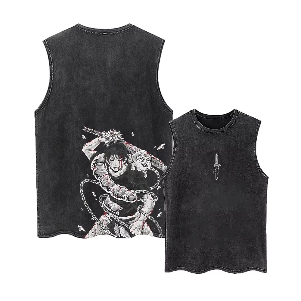 Kaos Tank Top Anime Jujutsu Ka - Men Shoes Japan ulasan dan harga